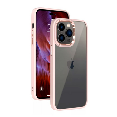 iPhone 14 Case Cover - Non-Slippery, Clear & Hard, Shock & Scratch Protection With Screen & Rear Camera Lens Guard